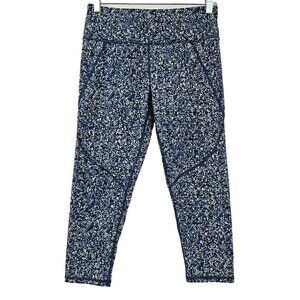 Sweaty Betty Power 7/8 Leggings Blue Women’s Size S Activewear Athleisure Yoga